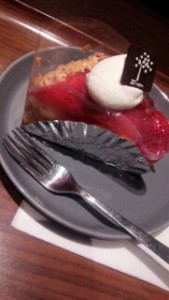 東京スカイツリーのカフェのケーキ